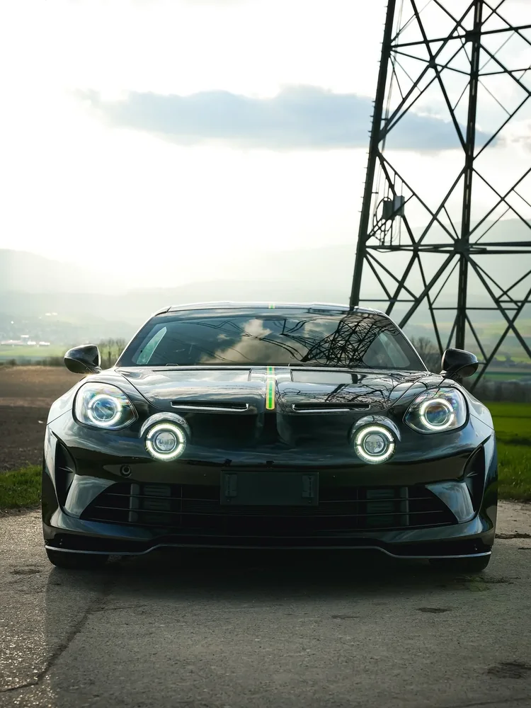 Alpine A110R (publié en avril 2025), full ppf et design senna : photo 1 sur 10