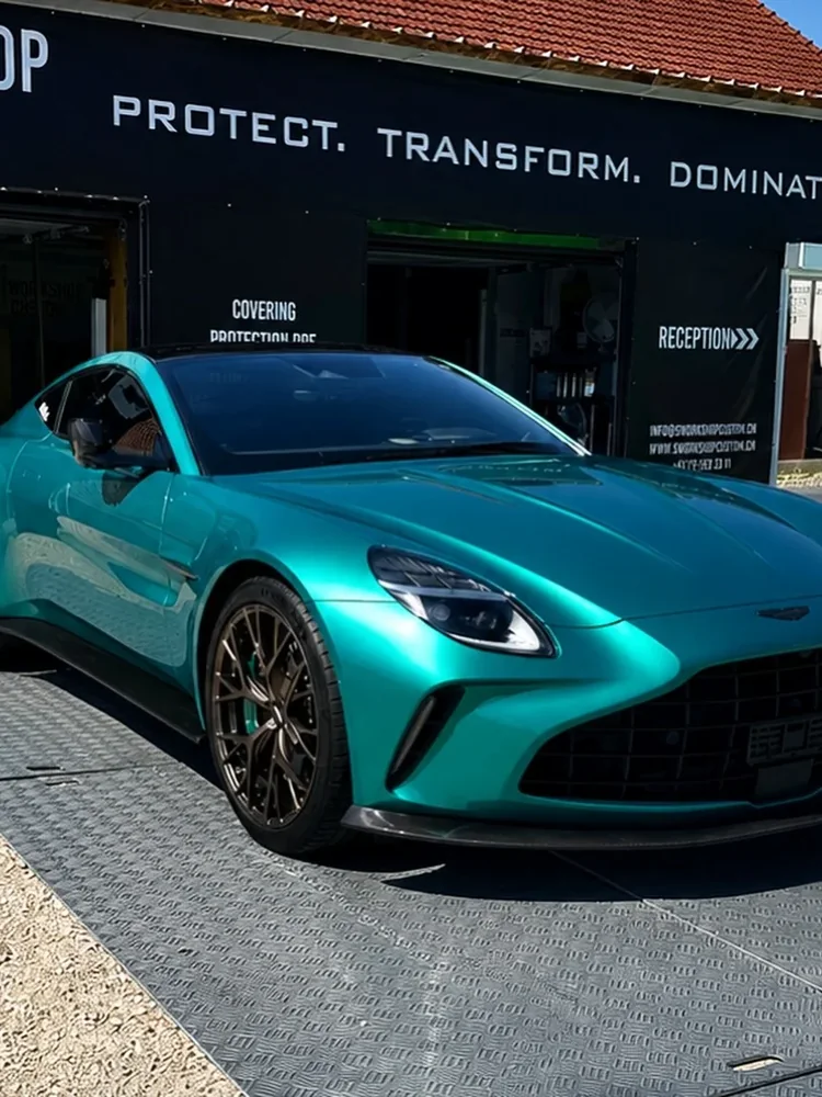 Aston Martin Vantage V8 (publié en juin 2026), full ppf brillant : photo 1 sur 2